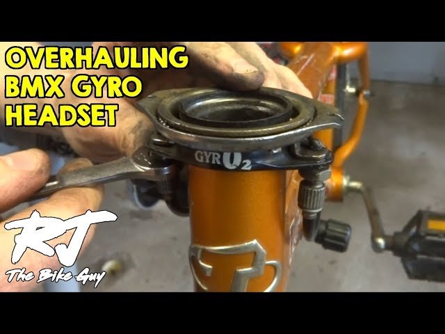 Overhaul BMX Bike Headset with Gyro, Rotor, and Detangler