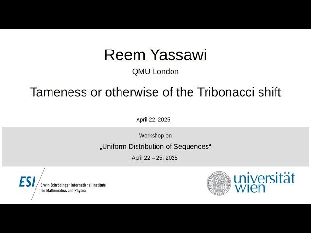 Tameness or Otherwise of the Tribonacci Shift