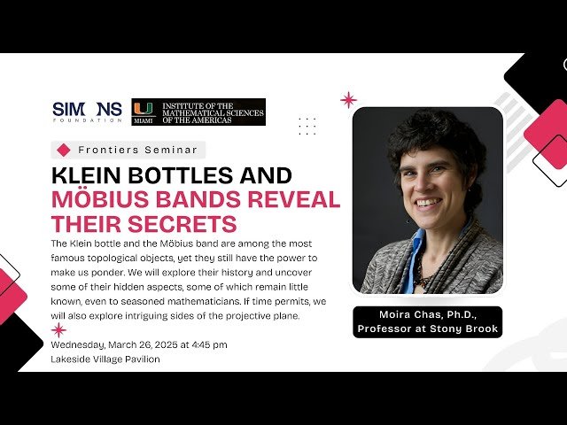 Klein Bottles and Möbius Bands Reveal Their Secrets