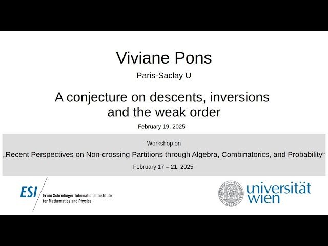 Conjecture on Descents, Inversions and the Weak Order in Coxeter Systems