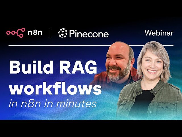 Build RAG Workflows in Minutes with Pinecone and n8n