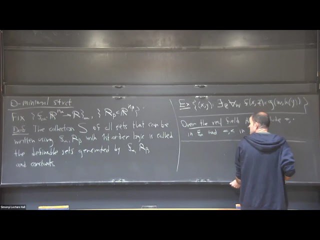 Introduction to O-Minimality and Point-Counting - Part I