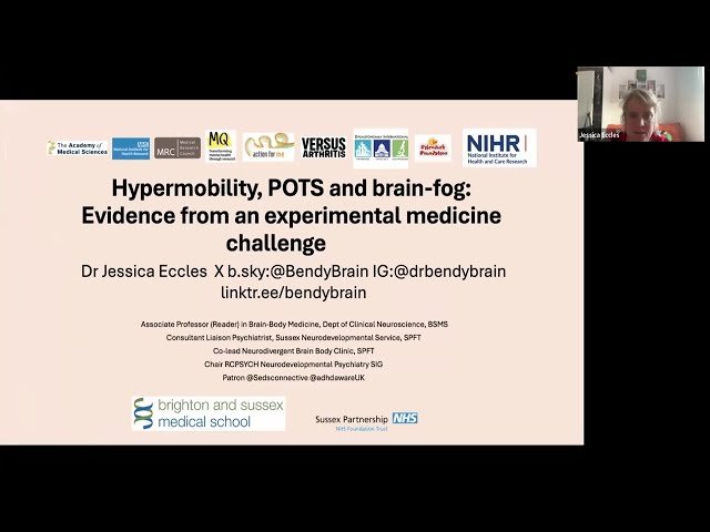 Hypermobility, POTS and Brain-Fog - Evidence from an Experimental Medicine Challenge