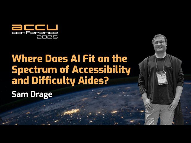 Where Does AI Fit on the Spectrum of Accessibility and Difficulty Aides?