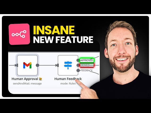 How to Add Human Oversight to AI Agents in n8n - No-Code Tutorial