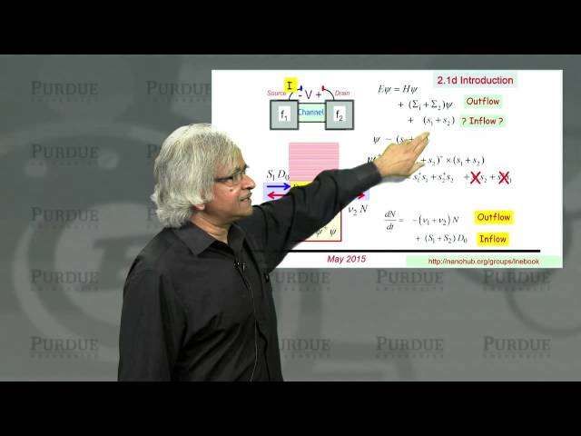 Fundamentals of Nanoelectronics Part B - Quantum Transport Introduction - L2.1