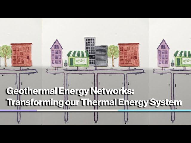 Geothermal Energy Networks - Transforming Our Thermal Energy System