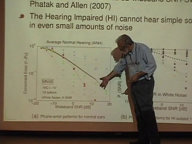 The Role of the Cochlea in Human Speech Recognition