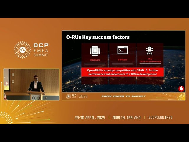 Vodafone's Requirements for Open Radio Units - Energy Efficiency and Lower TCO