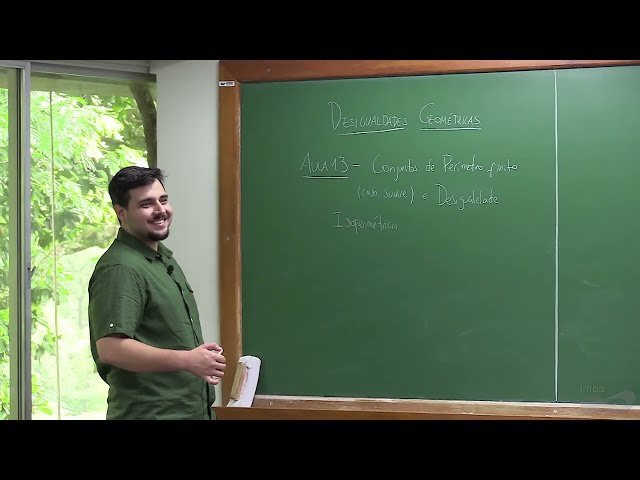 Desigualdades Geométricas - Aula 13