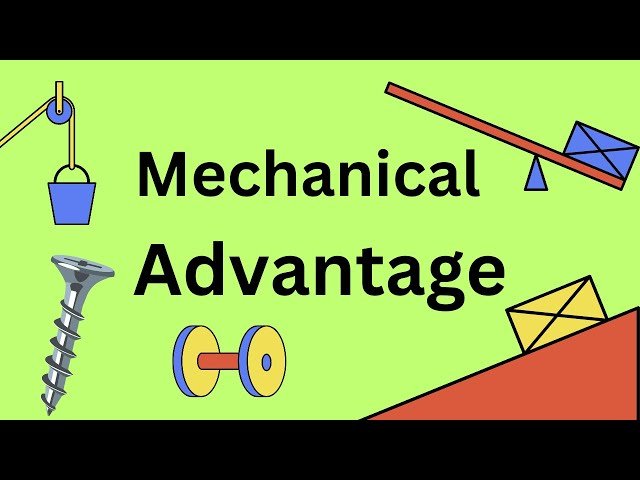 Calculating Mechanical Advantage of Simple Machines - Levers, Wheels, Planes, Wedges, Pulleys, and Screws