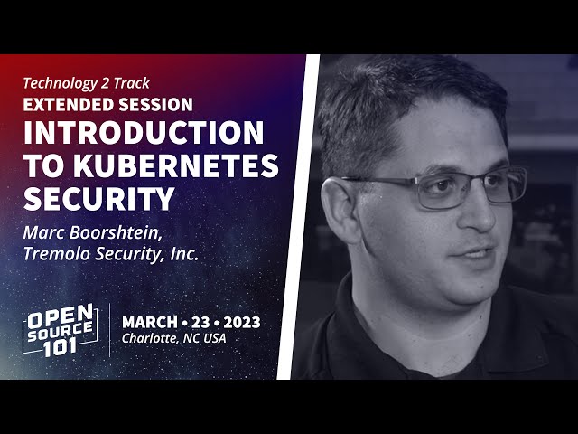Introduction to Kubernetes Security