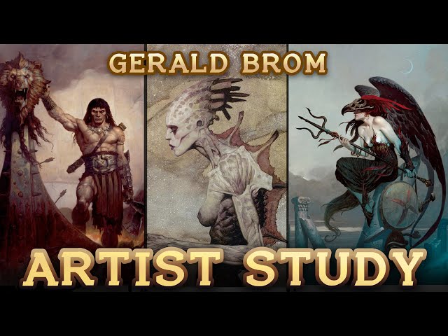 Artist Study - Brom Techniques and Tools - Episode 3