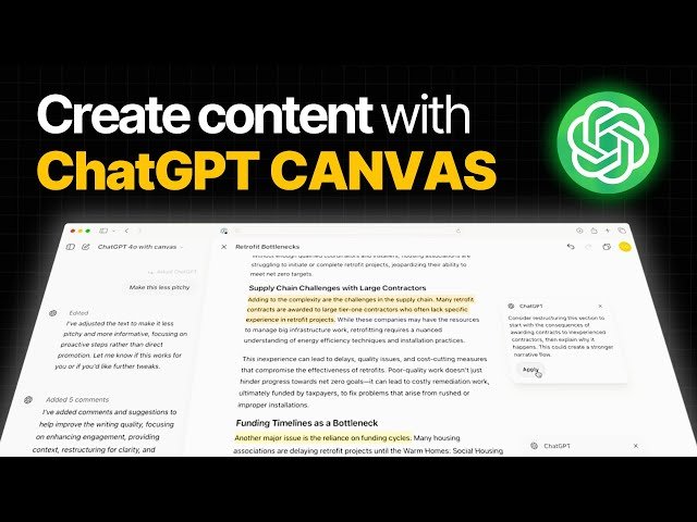 ChatGPT Content That Ranks - Using ChatGPT with Canvas for SEO