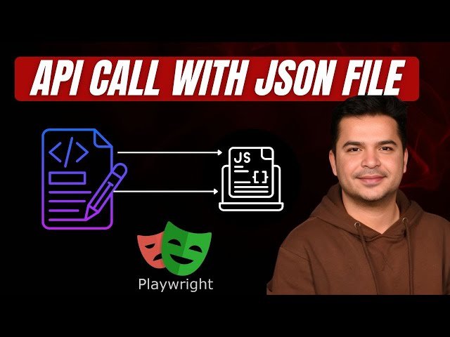 How to Make POST Call with JSON File in Playwright - Read Data from JSON File - 6