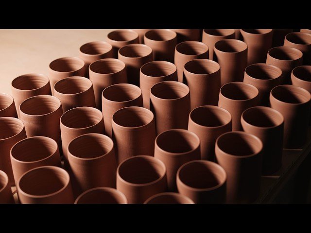 Throw 24 Mugs With Me - Pottery Wheel Throwing Tutorial with ASMR