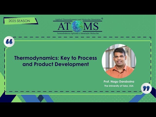 Thermodynamics - Key to Process and Product Development
