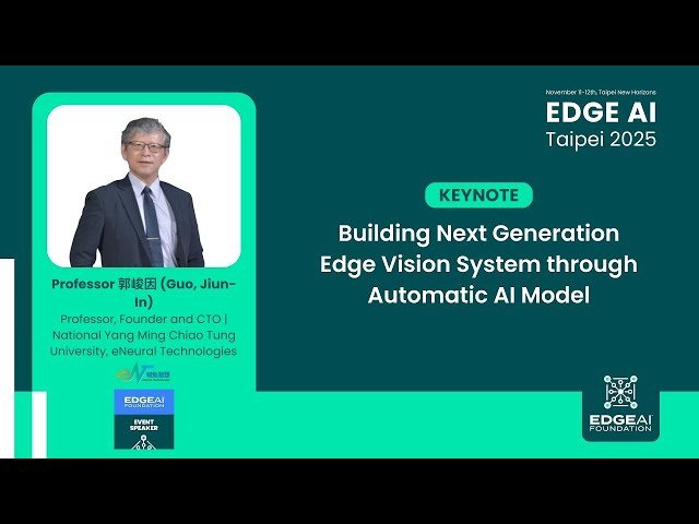 From Cloud to Edge - Building the Next Generation of Vision Systems