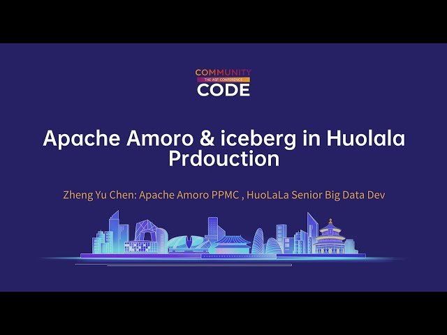 Apache Amoro and Iceberg in Huolala Production