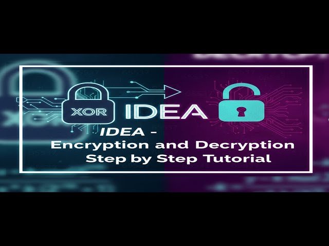 IDEA Encryption Explained - Rounds, Modulo Math, and Multiplicative Inverses