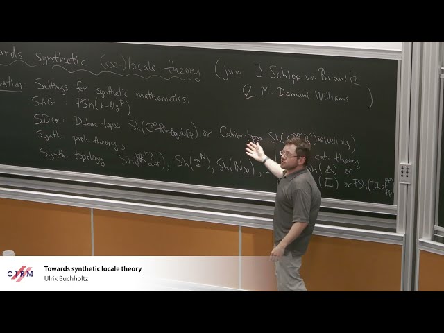 Towards Synthetic Locale Theory