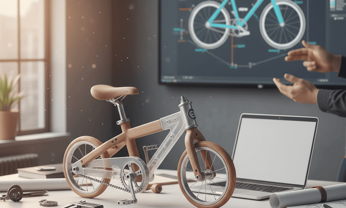 Design and Assemble a Kids Bicycle Using SolidWorks