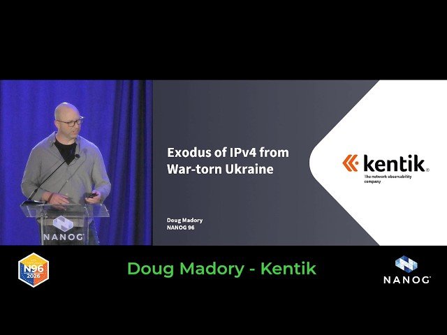 Exodus of IPv4 from War-torn Ukraine