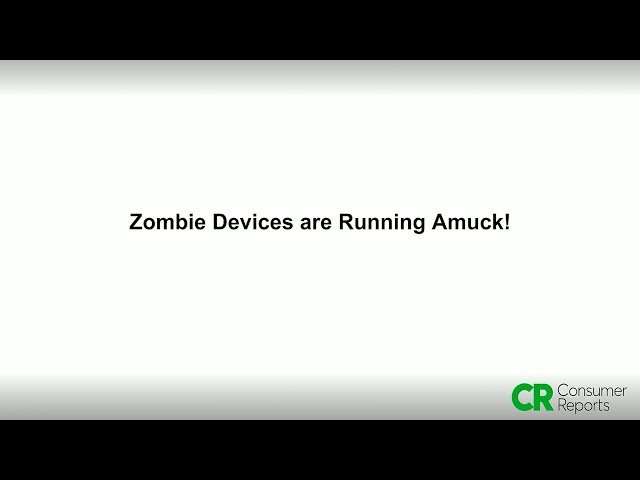 Zombie Devices Are Running Amuck - Security Risks of Unsupported Connected Devices