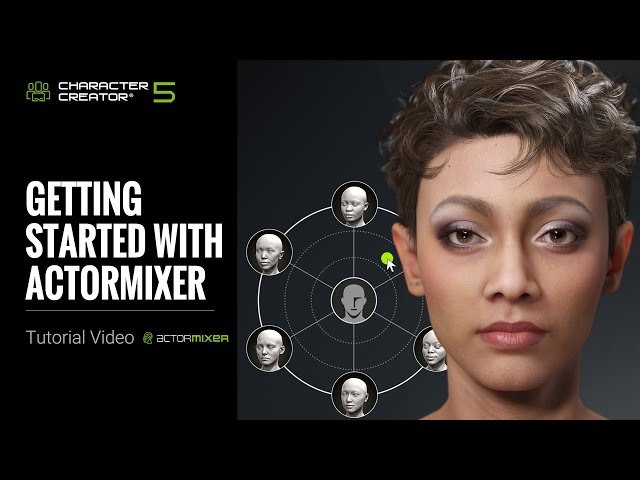 Getting Started with ActorMIXER - Character Creator 5 Tutorial