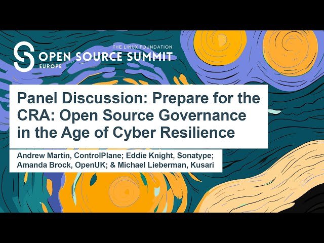 Prepare for the CRA - Open Source Governance in the Age of Cyber Resilience