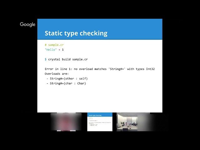Crystal - Fast as C, Slick as Ruby