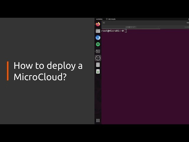 How to Deploy a MicroCloud