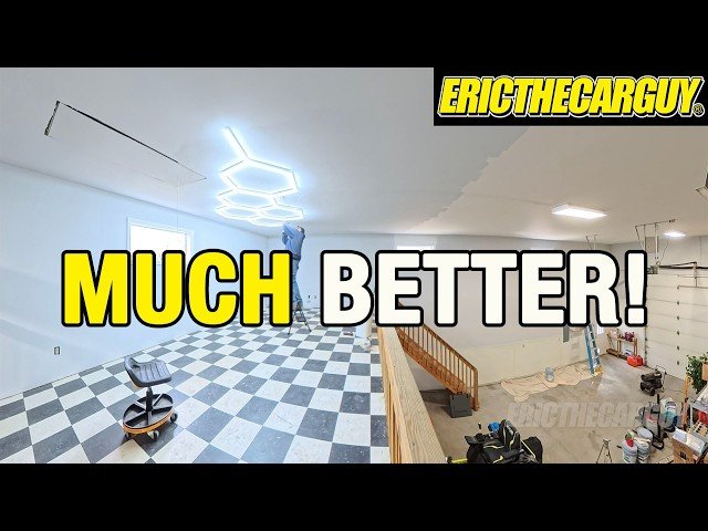 What Is the Best Improvement You Can Make in Your Shop - Lighting and Workspace Transformation