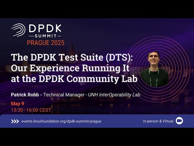 The DPDK Test Suite (DTS): Our Experience Running It at the DPDK Community Lab