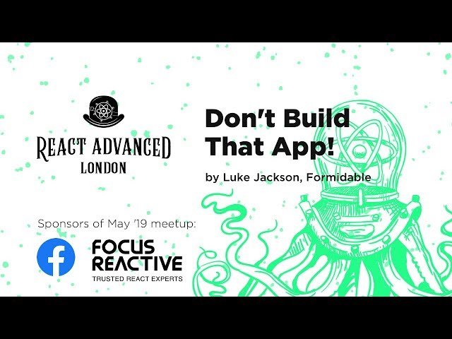Don't Build That App