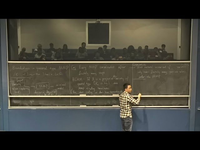 Boundedness in General Type MMP