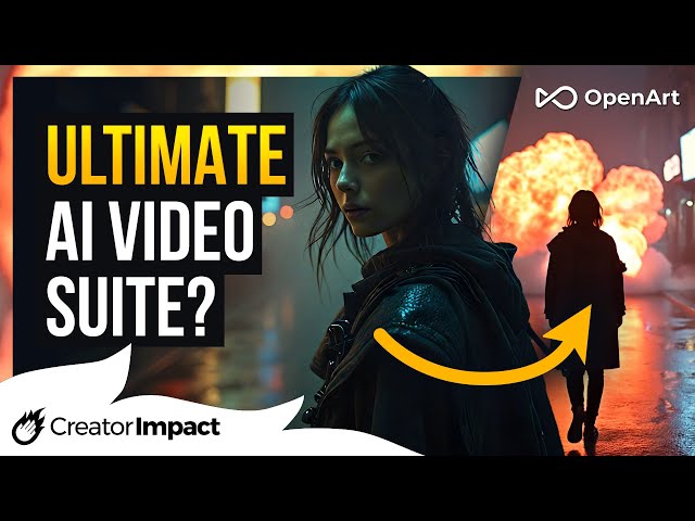 The ULTIMATE AI Video Generator Suite - Exploring OpenArt's New Tools