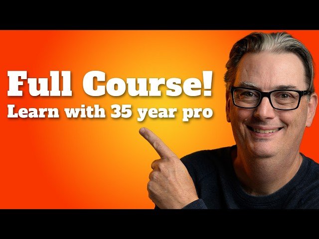 Learn Photography for Beginners - Full Photography Course