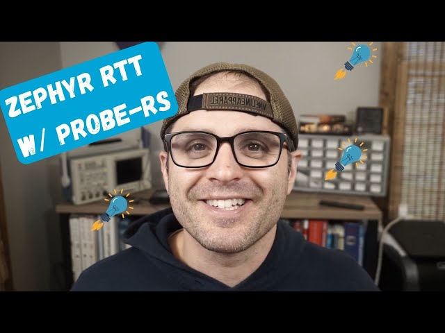 Probe-RS RTT on an nRF9151 Feather in Zephyr