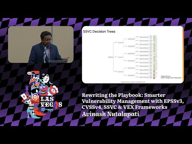 Rewriting the Playbook - Smarter Vulnerability Management with EPSSv3, CVSSv4, SSVC and VEX Frameworks