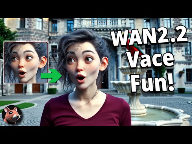 WAN 2.2 VACE Fun A14B - Better Character Consistency in ComfyUI