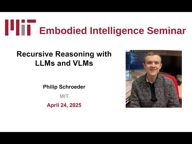 Recursive Reasoning with LLMs and VLMs