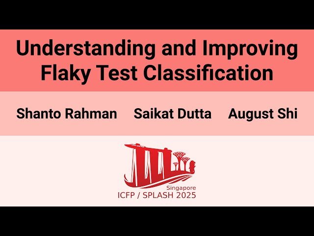 Understanding and Improving Flaky Test Classification