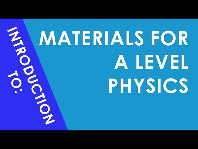 Behaviour of Springs and Materials - A Level Physics