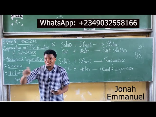 Separation and Purification of Substances - Chemistry Separation Techniques and Applications for O Level