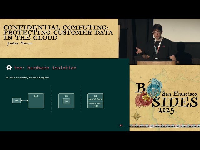 Confidential Computing - Protecting Customer Data in the Cloud