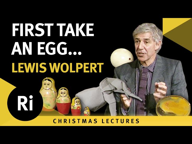 First Take an Egg - Developmental Biology and Embryonic Development - Lecture 1