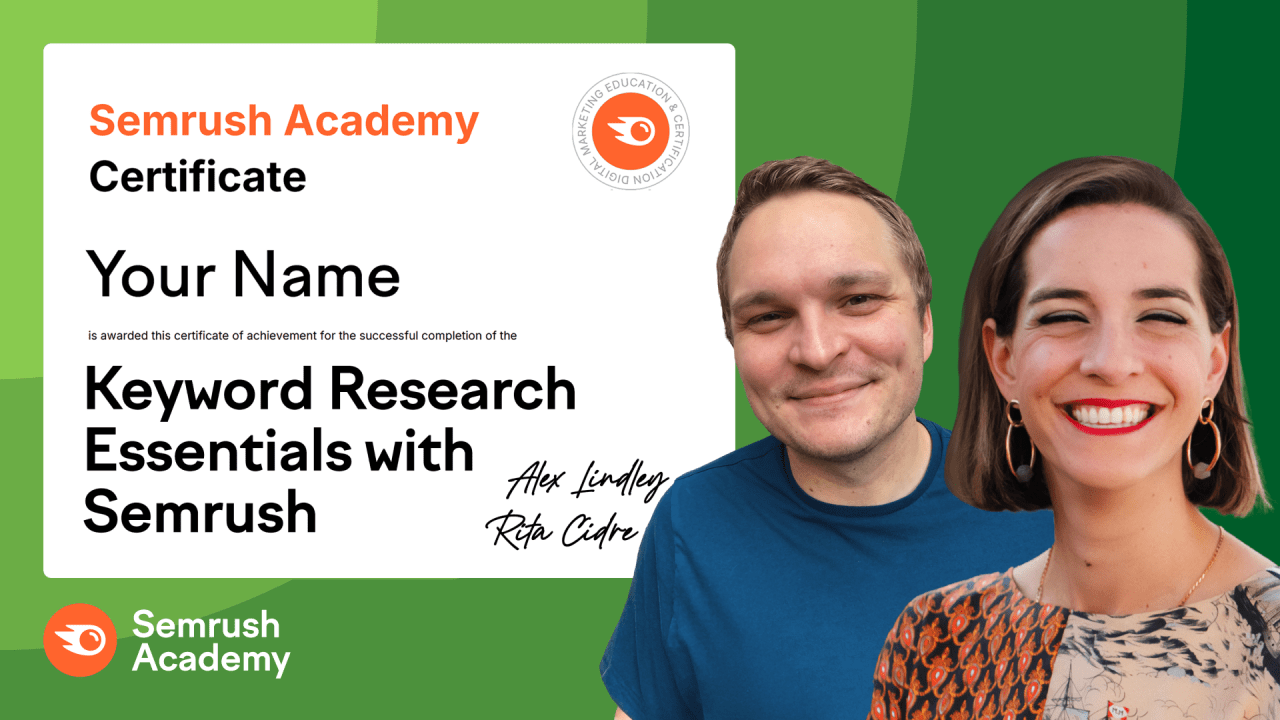 Keyword Research Essentials with Semrush
