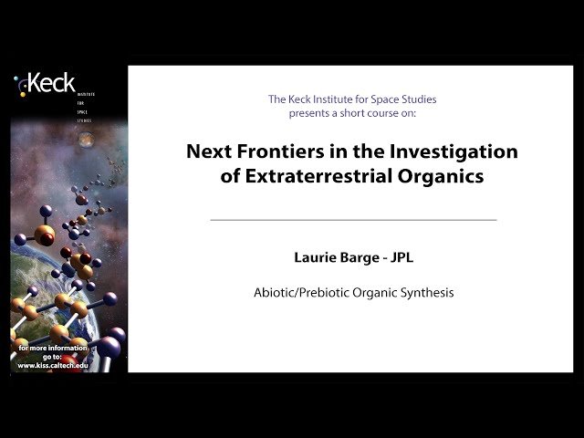 Abiotic and Prebiotic Organic Synthesis